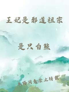 王妃是邪道祖宗