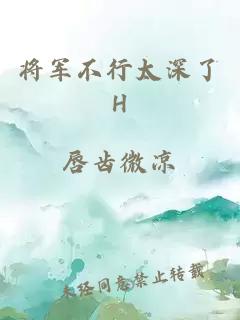 将军不行太深了H