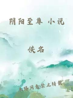 阴阳至尊 小说