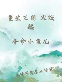 重生三国 宋默然