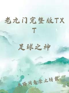 老九门完整版TXT