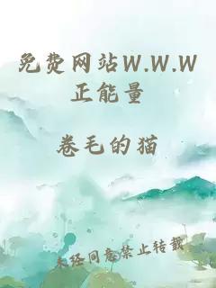 免费网站W.W.W正能量