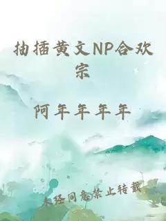 抽插黄文NP合欢宗