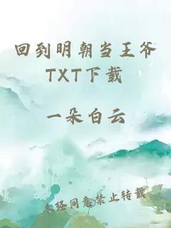 回到明朝当王爷TXT下载