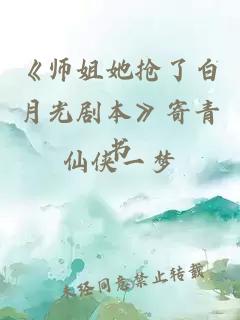 《师姐她抢了白月光剧本》寄青书