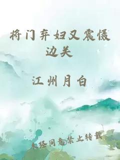 将门弃妇又震慑边关