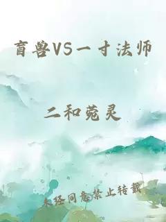 盲兽VS一寸法师