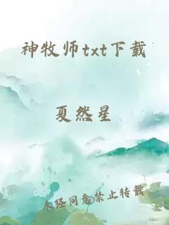 神牧师txt下载