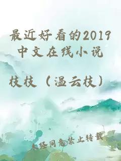 最近好看的2019中文在线小说