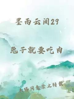 墨雨云间29