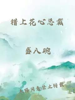 错上花心总裁