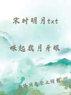 宋时明月txt