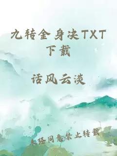 九转金身决TXT下载