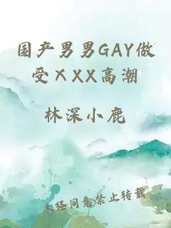 国产男男GAY做受ⅩXX高潮