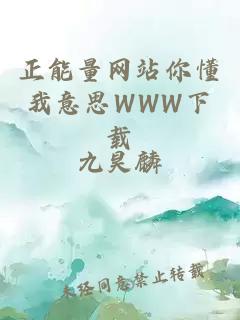 正能量网站你懂我意思WWW下载