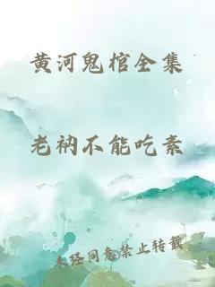 黄河鬼棺全集