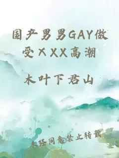 国产男男GAY做受ⅩXX高潮