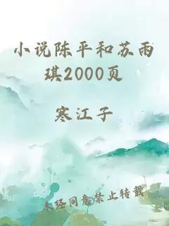 小说陈平和苏雨琪2000页