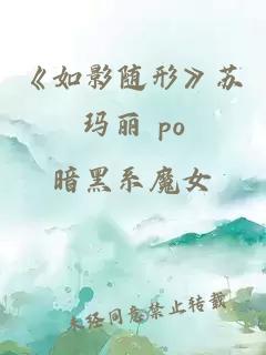 《如影随形》苏玛丽 po