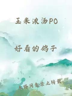 玉米浓汤PO