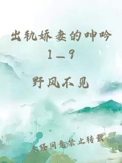 出轨娇妻的呻吟1—9