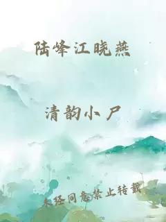 陆峰江晓燕