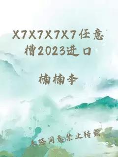 X7X7X7X7任意槽2023进口