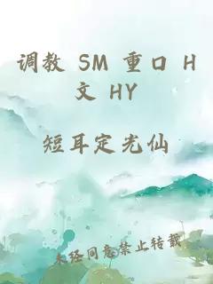 调教 SM 重口 H文 HY