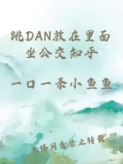 跳DAN放在里面坐公交知乎