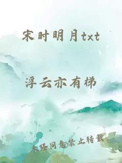 宋时明月txt