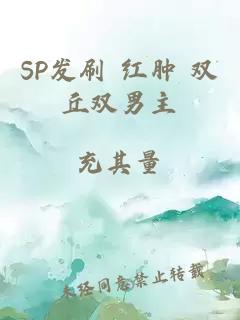 SP发刷 红肿 双丘双男主