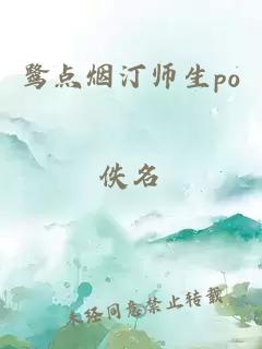 鹭点烟汀师生po