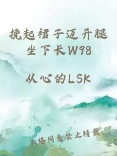 挽起裙子迈开腿坐下长W98