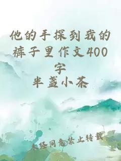 他的手探到我的裤子里作文400字