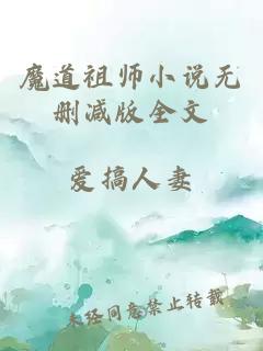 魔道祖师小说无删减版全文