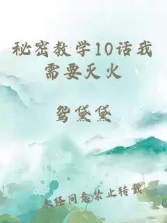 秘密教学10话我需要灭火