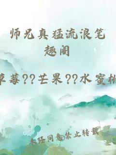 师兄真猛流浪笔趣阁